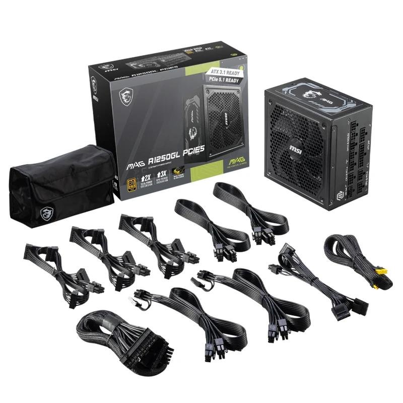 MSI MAG A1250GL 1250W 80+ Gold - Imagen 4
