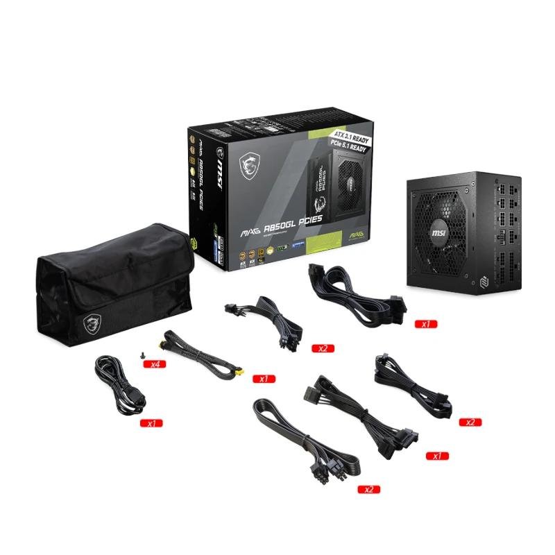 MSI MAG A850GL PCIE5 II 850W - Imagen 4