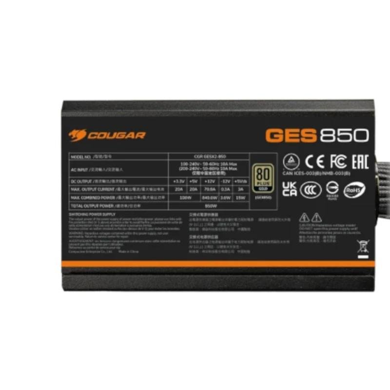 Cougar GES 850w 80plus Gold - Imagen 4
