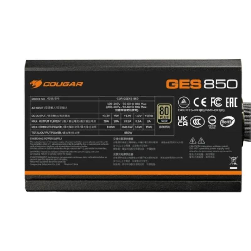 Cougar GES 750w 80plus Gold - Imagen 3