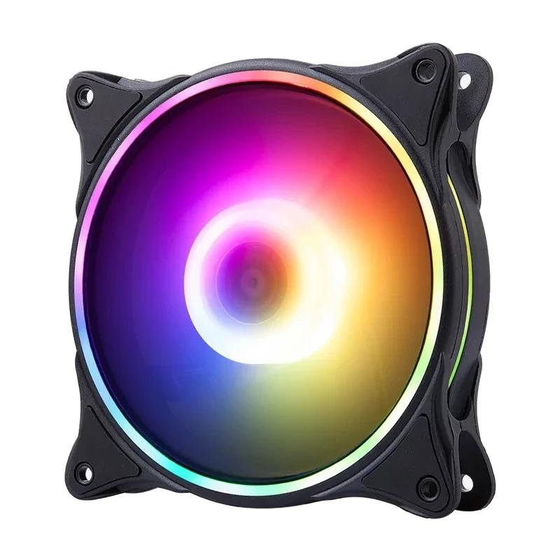 Hiditec Ventilador Gaming ARGB-N-18 BLACK 120 MM - Imagen 2
