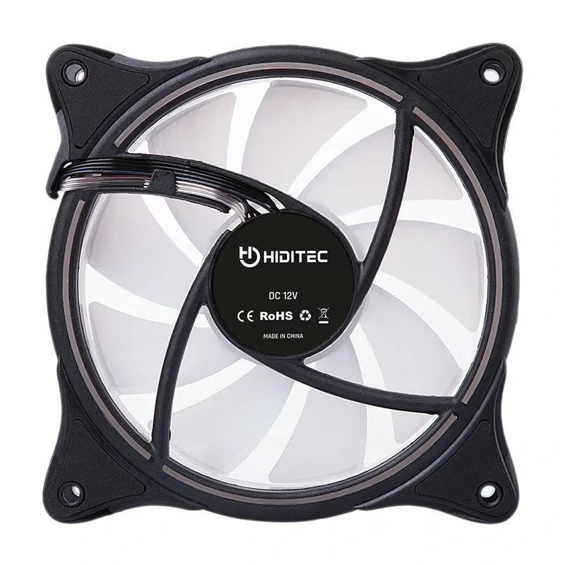 Hiditec Ventilador Gaming ARGB-N-18 BLACK 120 MM - Imagen 4