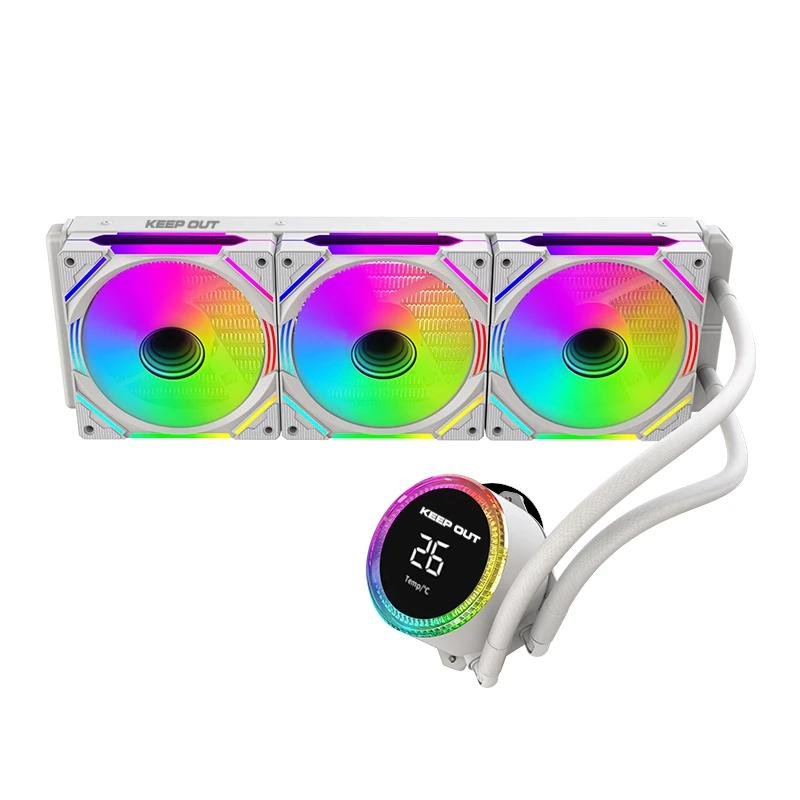 Keep out Refrig. Liquida XWC-360 PRO Display White - Imagen 2