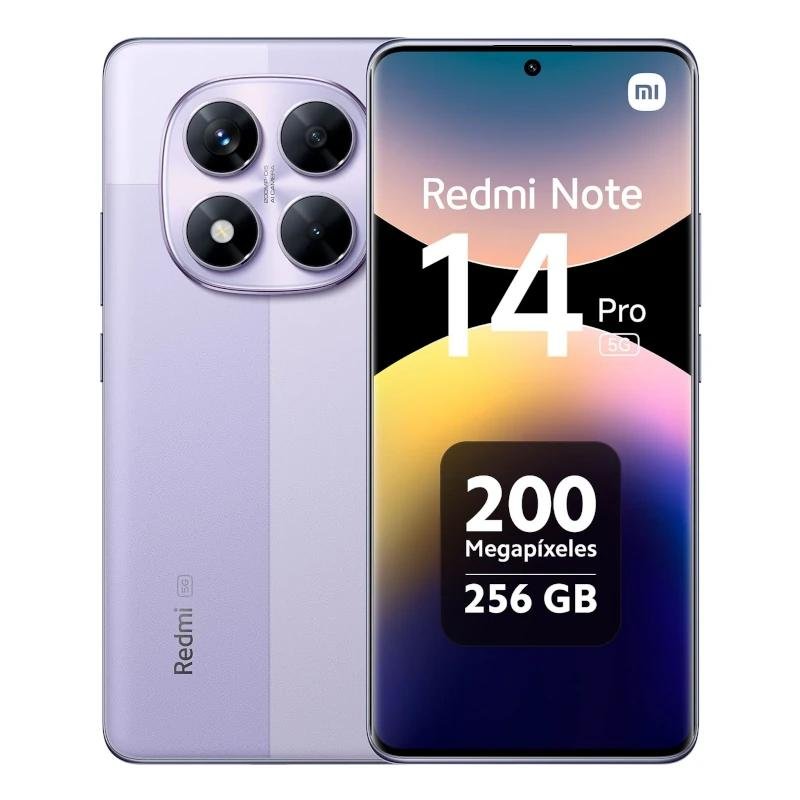 XIAOMI Redmi Note 14 PRO 5G 6,67" 256GB 8GB Purple - Imagen 4