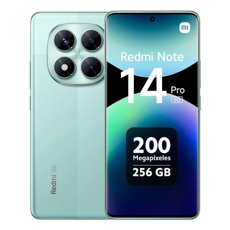 XIAOMI Redmi Note 14 PRO 5G 6,67" 256GB 8GB Green - Imagen 4
