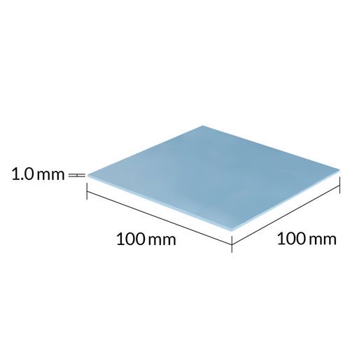 ALMOHADILLA PASTA TERMICA ARCTIC 100X100X1MM AZUL - Imagen 4