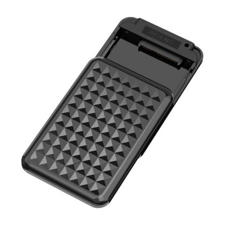 Caja Externa para Disco Duro de 2.5" Aisens ASE-2521B/ USB 3.1/ Sin tornillos - Imagen 2