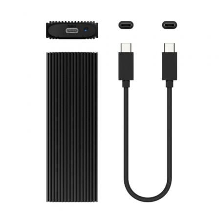 Caja Externa para Disco SSD M.2 NVMe Aisens ASM2-022B/ USB 3.2/ Sin tornillos - Imagen 4