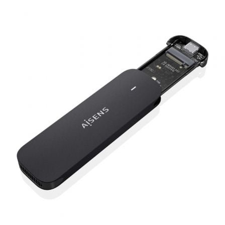 Caja Externa para Disco SSD M.2 NVMe Aisens ASM2-024B/ USB 3.2/ Sin tornillos - Imagen 2