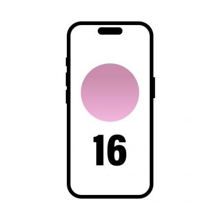 Apple iPhone 16 256GB/ 6.1"/ 5G/ Rosa