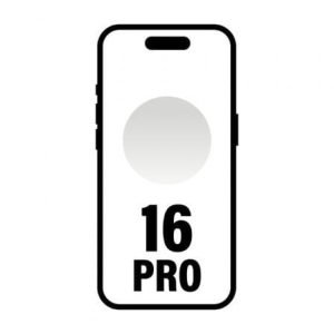 Apple iPhone 16 Pro 256GB/ 6.3"/ 5G/ Titanio Blanco
