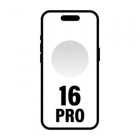 Apple iPhone 16 Pro 256GB/ 6.3"/ 5G/ Titanio Blanco