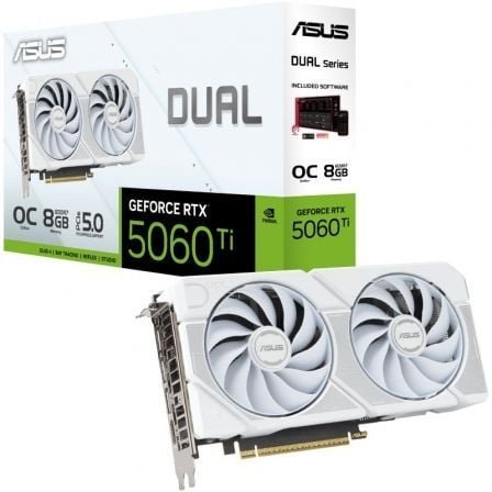 Asus Dual GeForce RTX 5060 Ti OC White Edition/ 8GB GDDR7
