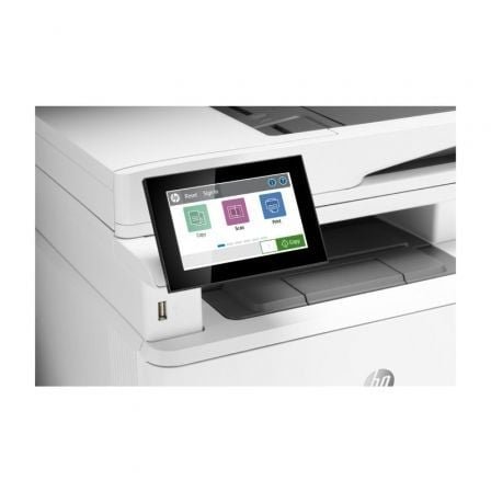 Multifunción Láser Monocromo HP Laserjet Enterprise MFP M430F Fax/ Dúplex/ Blanca - Imagen 4
