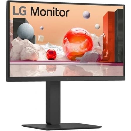 Monitor Profesional LG 24BA850-B 23.8"/ Full HD/ Webcam/ Multimedia/ Negro - Imagen 2
