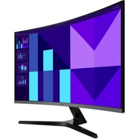 Monitor Profesional Curvo Samsung Essential S3 S39GD S32D396GAU 32"/ Full HD/ Multimedia/ Negro y Plata - Imagen 2