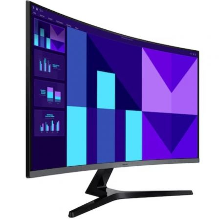 Monitor Profesional Curvo Samsung Essential S3 S39GD S32D396GAU 32"/ Full HD/ Multimedia/ Negro y Plata - Imagen 3
