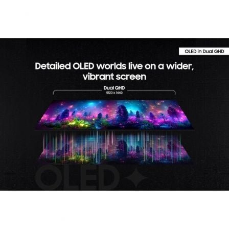 Smart Monitor Ultraparonamico Curvo Gaming Samsung Odyssey OLED G9 S49DG934SU 49"/ Dual QHD/ Multimedia/ 0.03ms/ 240Hz/ OLED/ Regulable en altura - Imagen 4