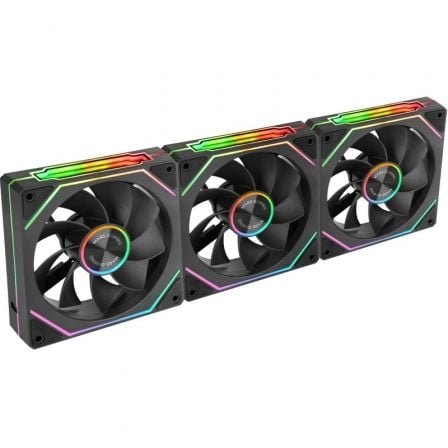 Pack 3 Ventiladores Invertidos Mars Gaming MF-LINKFINITYKIT2R/ 12cm/ ARGB - Imagen 2
