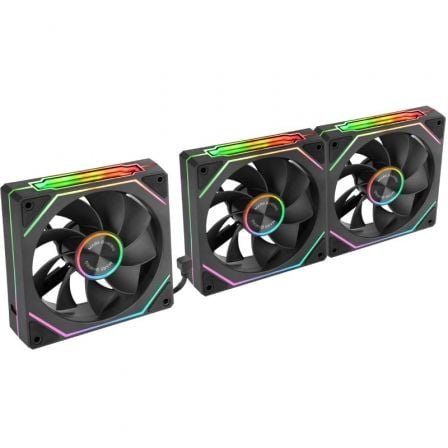 Pack 3 Ventiladores Invertidos Mars Gaming MF-LINKFINITYKIT2R/ 12cm/ ARGB - Imagen 3