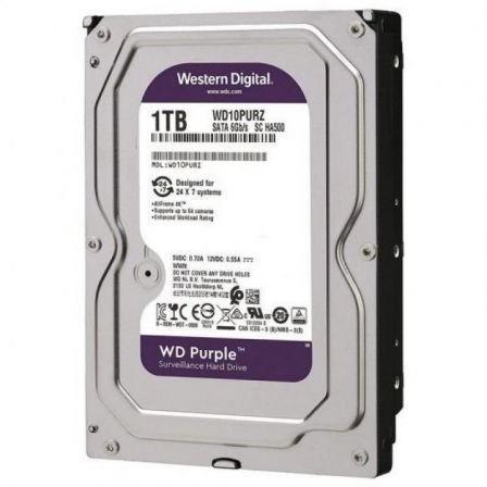 Western Digital WD10PURZ 1TB SATA3 64MB Purple - Imagen 2