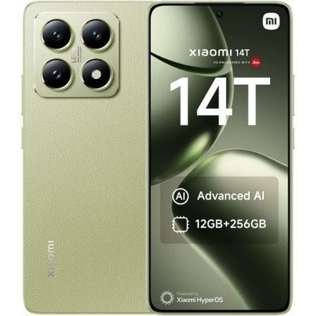 Xiaomi 14T 12GB/ 256GB/ 6.67"/ 5G/ Verde