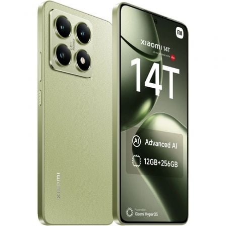 Xiaomi 14T 12GB/ 256GB/ 6.67"/ 5G/ Verde - Imagen 2
