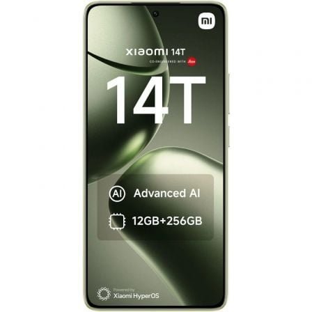 Xiaomi 14T 12GB/ 256GB/ 6.67"/ 5G/ Verde - Imagen 3