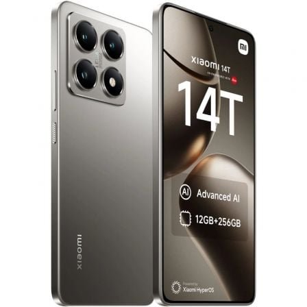 Xiaomi 14T 12GB/ 256GB/ 6.67"/ 5G/ Gris - Imagen 2