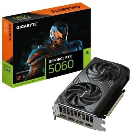 Gigabyte GeForce RTX 5060 WindForce Max OC/ 8GB GDDR7
