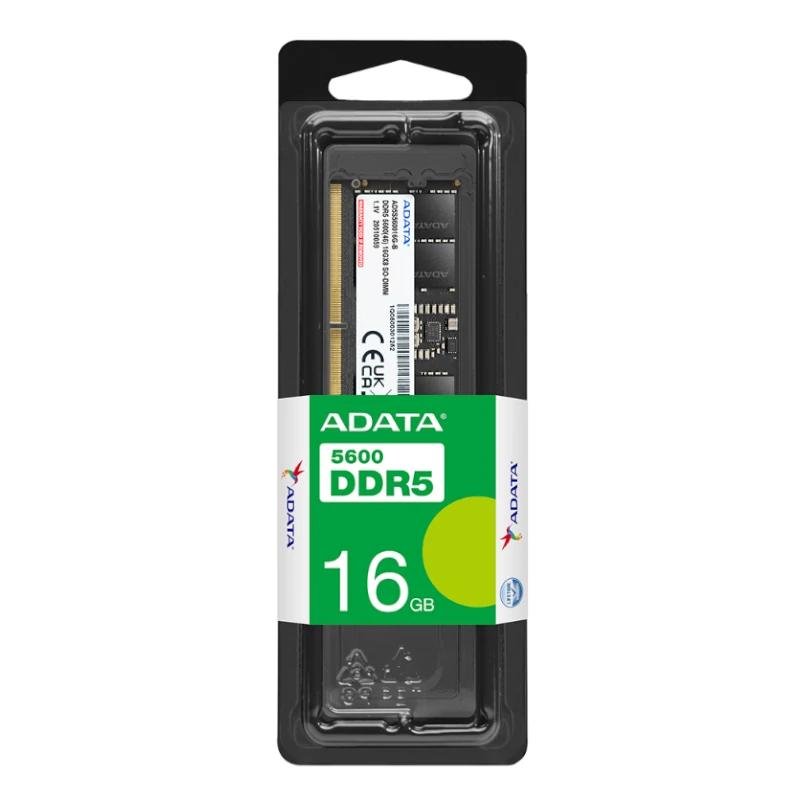 ADATA RAM AD5S560016G-S 16GB 5600Mhz DDR5 SODIMM - Imagen 2