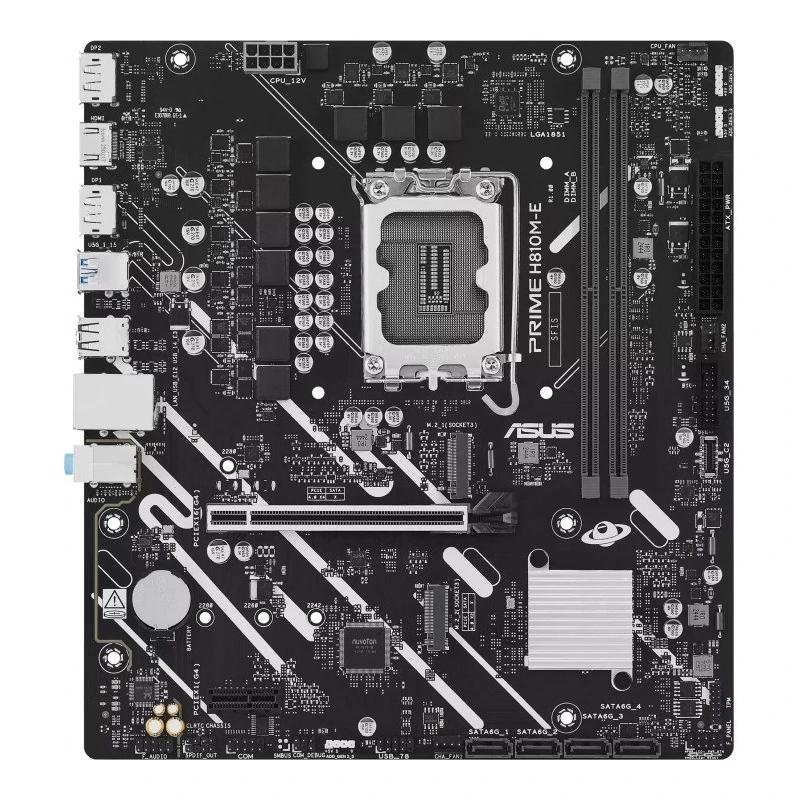 ASUS PRIME H810M-E CSM mATX 1851 - Imagen 2