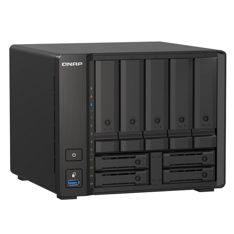 QNAP TS-h973AX-8G NAS 9XHDD-Bay 2x2.5GbE+1x10Gb - Imagen 3