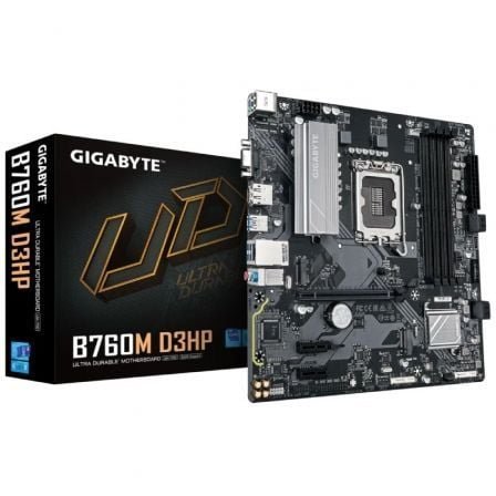 Gigabyte B760M D3HP Socket 1700/ DDR5/ PCIe 4.0/ Micro ATX