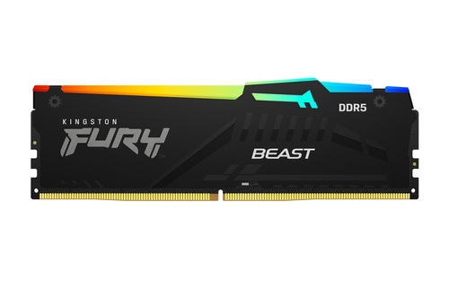 DDR5 32 GB 5600 Mhz. FURY BEAST RGB KINGSTON