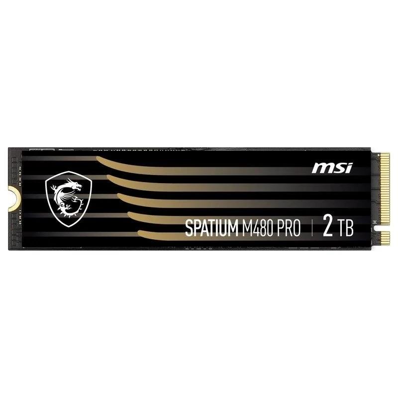 MSI SSD Spatium M480 Pro 2Tb PCIe 4.0 NVMe 7400Mbs - Imagen 2