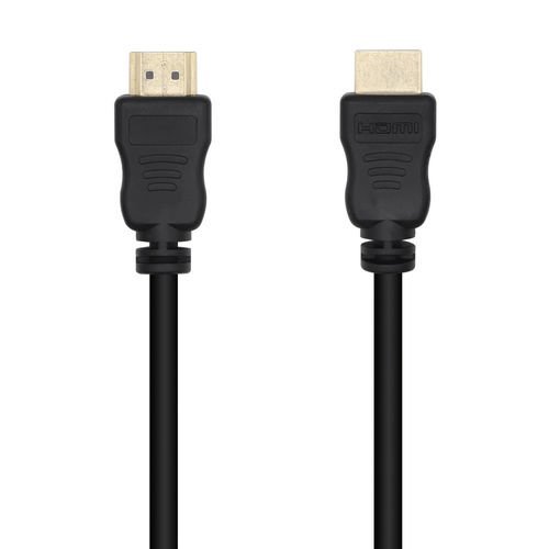 Cable HDMI 1.4 14+1 CCS Aisens A119-0528/ HDMI Macho - HDMI Macho/ 1m/ Negro