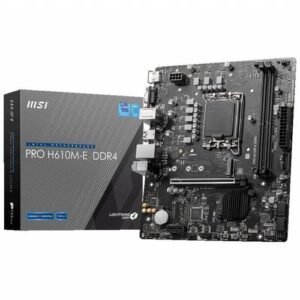 MSI Base PRO H610M-E DDR4 mATX 1700