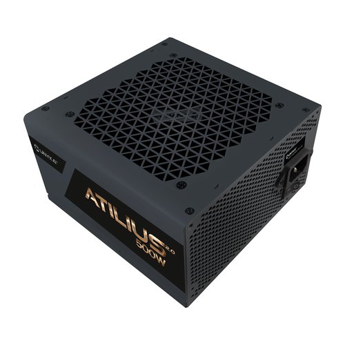 Unykach Atilius 2.0 Black 500W 80 Plus Bronze 500W ATX 2.3 - APFC - Ventilador 120mm