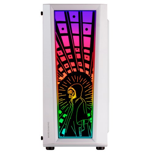 MARS GAMING Caja atx MC-ART 12CM Frgb White - Imagen 3