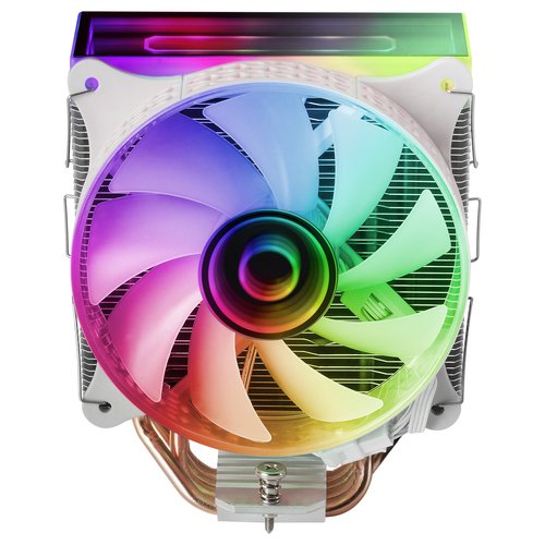 MARS GAMING COOLER MCPU-VR DUAL 4X HP 180W WHITE - Imagen 3