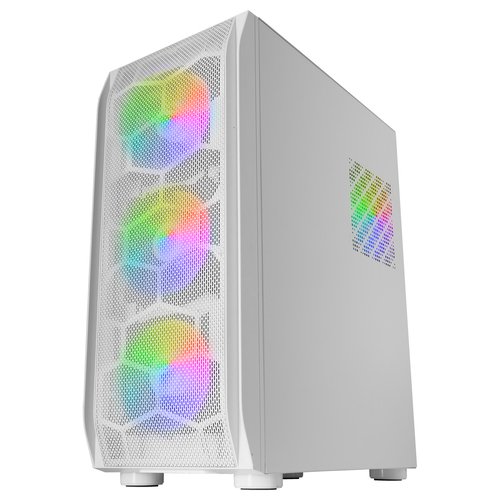 MARS GAMING CAJA MC-KX E-ATX XL 5X 12CM WHITE - Imagen 2