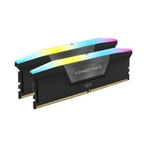 DDR5 32 GB(2X16KIT) 5200 VENGEANCE RGB BLACK CORSAIR