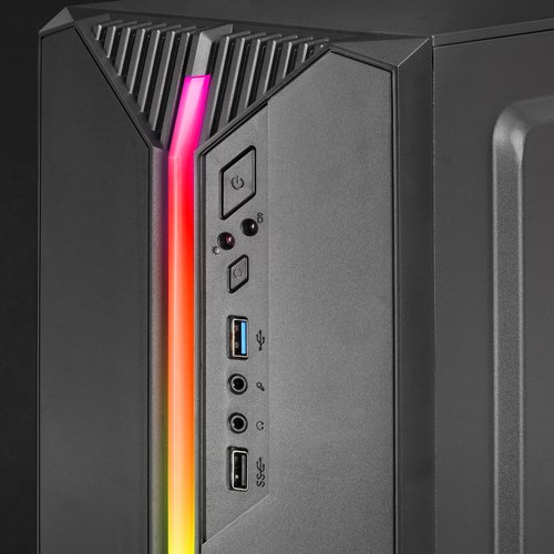 MARS GAMING Caja M-atx MC-S1 Black - Imagen 3
