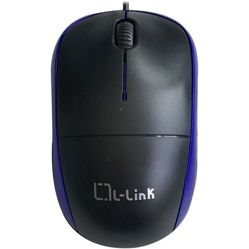 RATON L-LINK LL-2080-A OPTICO USB NEGRO/AZUL - Imagen 2