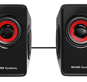 Tacens Mars Gaming Altavoces 2.0 MS1 negro/rojo