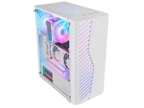 Caja SemiTorre ATX MC-VOLT ARGB BLANCO MARS GAMING - Imagen 3