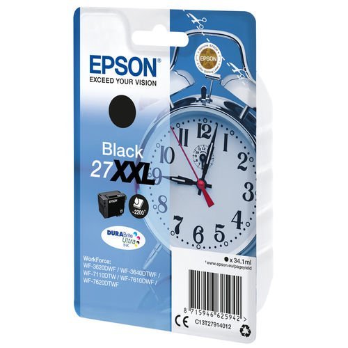 Epson Cartucho T27XXL Negro WF3620/3640/7610 - Imagen 2
