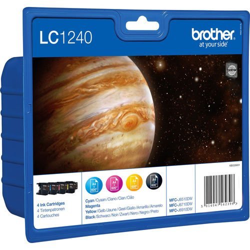 Brother Kit cartuchos LC1240VALBP
