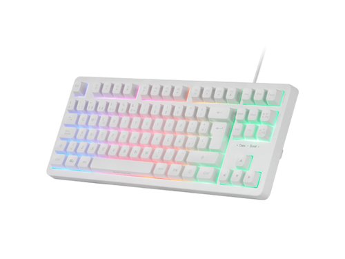 TECLADO HIBRIDO MECANICO F-RGB MK023ES ROSA MARS GAMING - Imagen 3